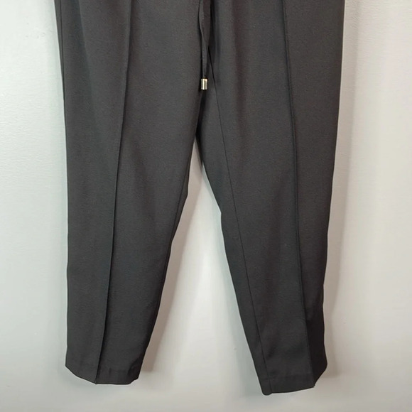 Zara Black Drawstring Trousers - Picture 4 of 11